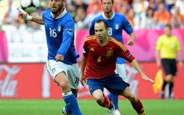 Tây Ban Nha-Italia chia điểm trong trận đấu hấp dẫn